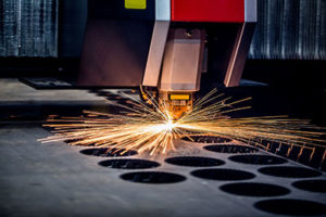 Laser cutting metal machine